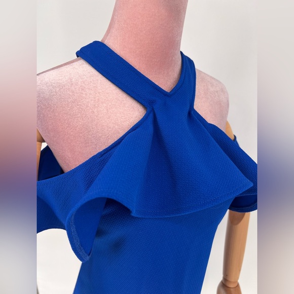 EUC Trina Trina Turk Jurnee Cold Shoulder Dress - Picture 9 of 13